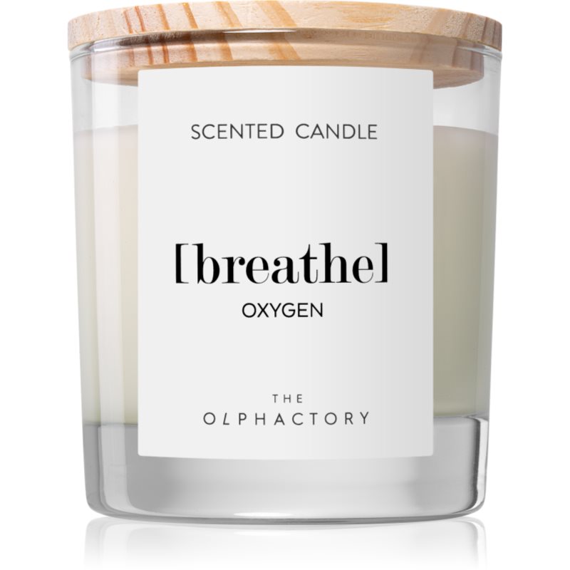 The Olphactory The Olphactory Oxygen lumânare parfumată (Breathe) 200 g The Olphactory The Olphactory Oxygen lumânare parfumată (Breathe) 200 g