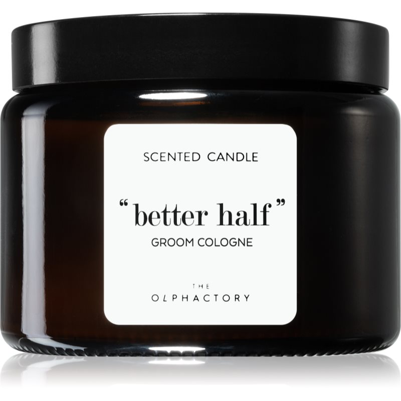 Ambientair The Olphactory Groom Cologne lumânare parfumată (brown) Better Half 360 g
