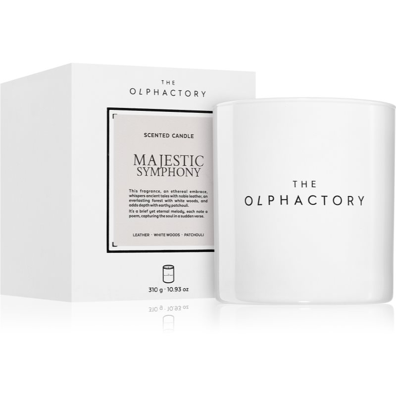 Ambientair The Olphactory White Insignia Majestic Symphony lumânare parfumată 310 g