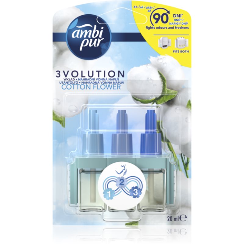 AmbiPur 3volution Cotton Fresh rezervă de reumplere 20 ml