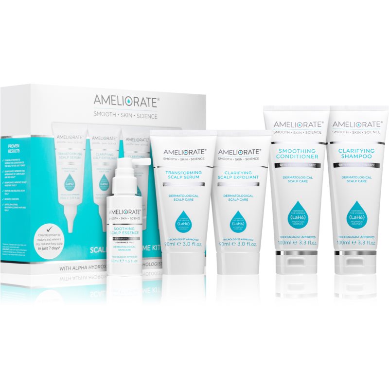 Ameliorate Scalp Care Regime Kit set (pentru un scalp uscat, atenueaza senzatia de mancarime)