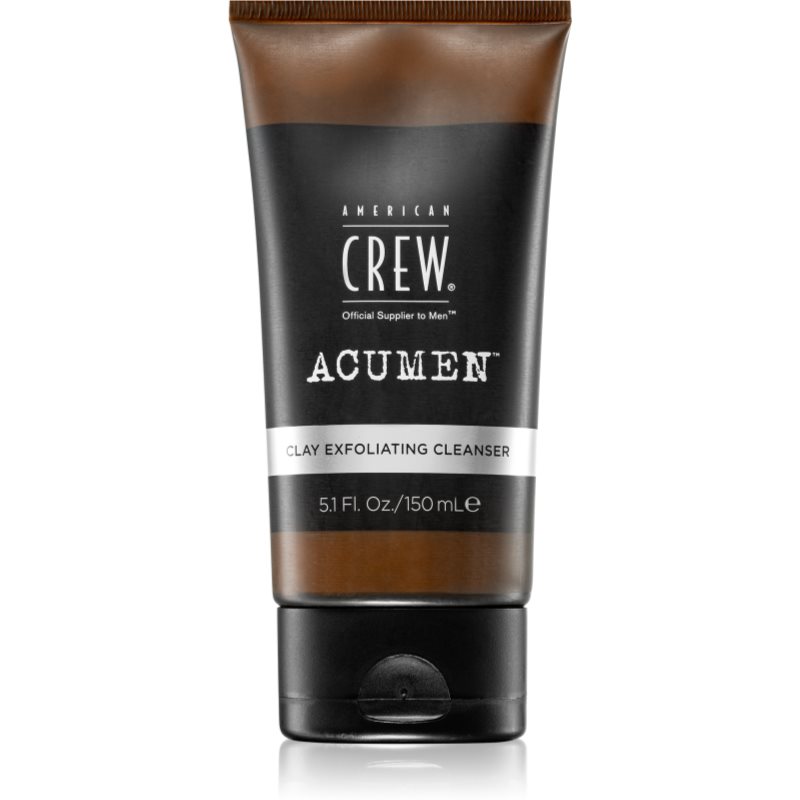 American Crew Acumen Clay Exfoliating Cleanser gel exfoliant de curățare pentru barbati 150 ml