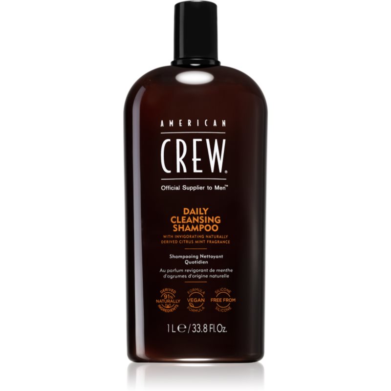 American Crew Daily Cleansing Shampoo sampon pentru curatare pentru barbati 1000 ml