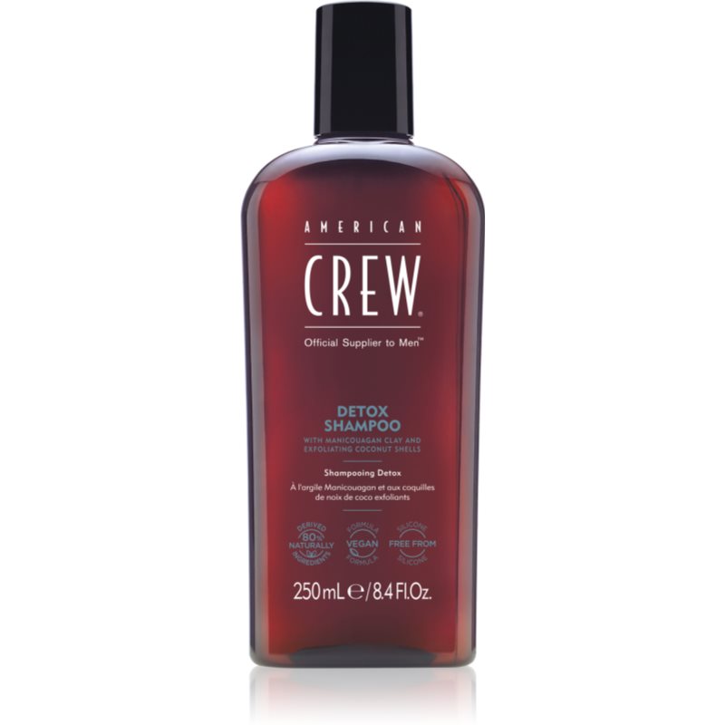 American Crew Detox Shampoo șampon pentru păr pentru bărbați 250 ml