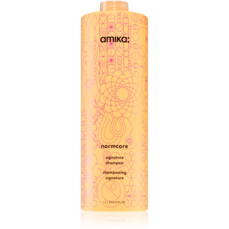amika Normcore Signature Shampoo sampon delicat pentru toate tipurile de păr 1000 ml