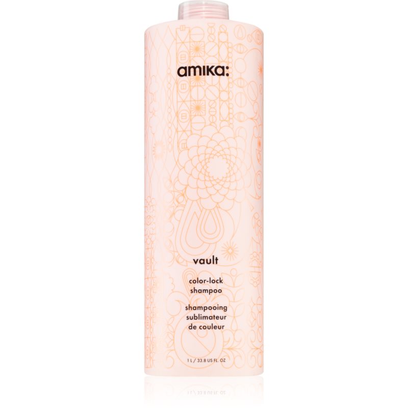 amika Vault șampon pentru protecția părului vopsit 1000 ml
