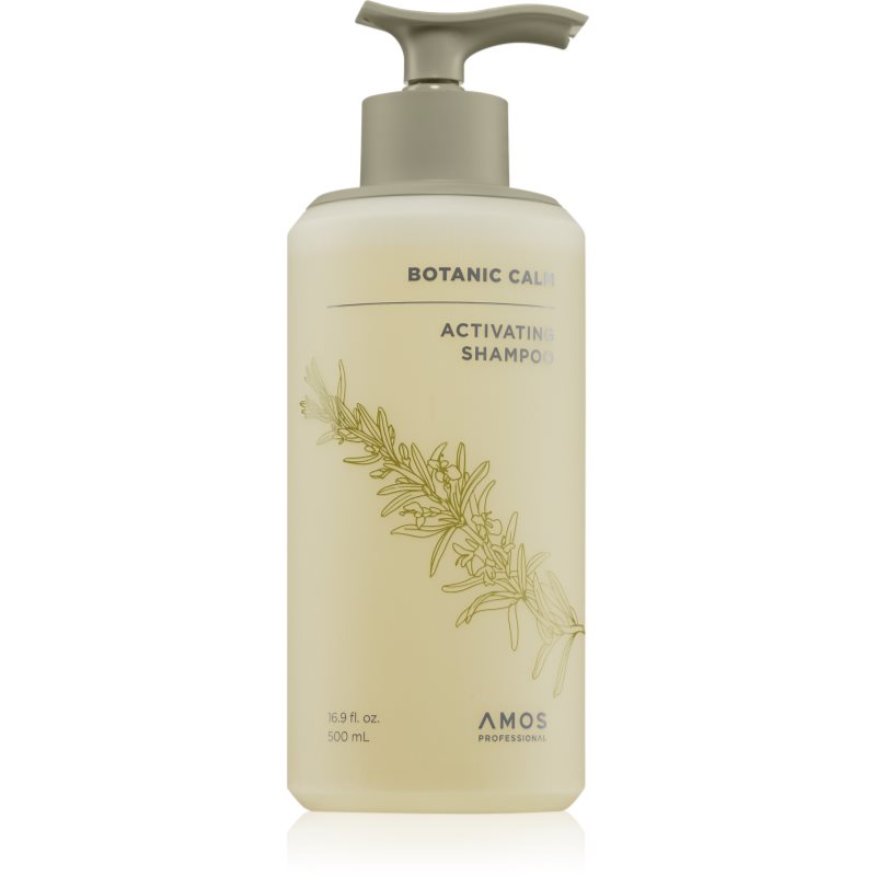 AMOS PROFESSIONAL Botanic Calm Activating Shampoo sampon fortifiant impotriva subtierii parului 500 ml