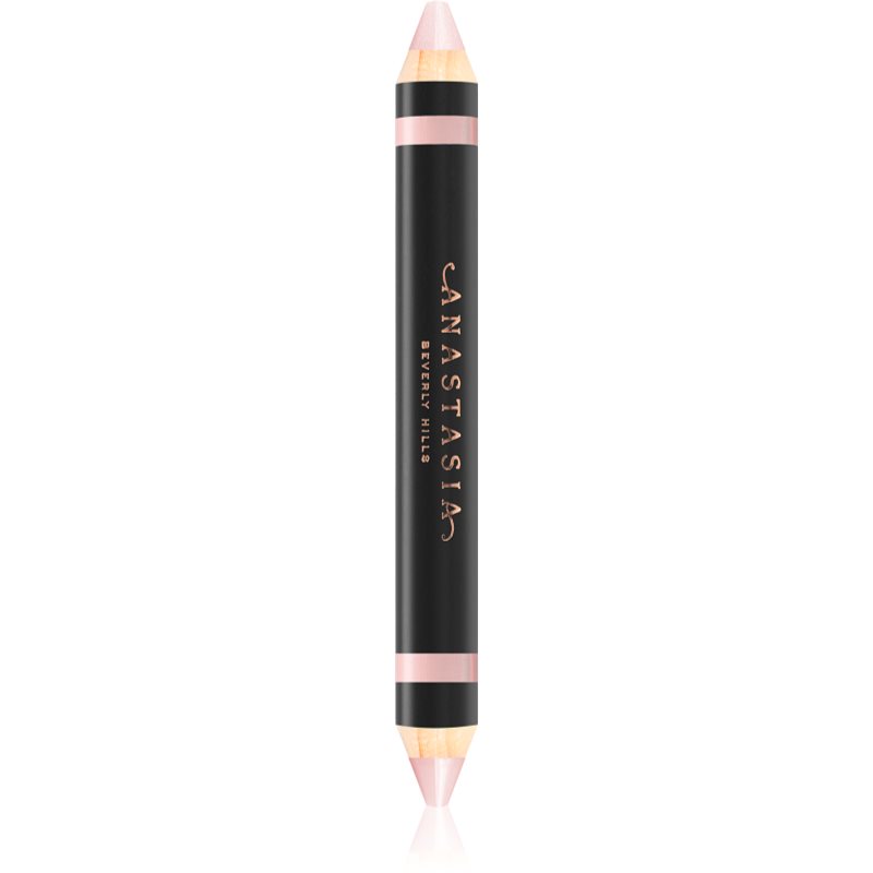 Anastasia Beverly Hills Highlighting Duo Pencil creion iluminator pentru sprâncene culoare Matte Camille/Sand Shimmer 4,8 g