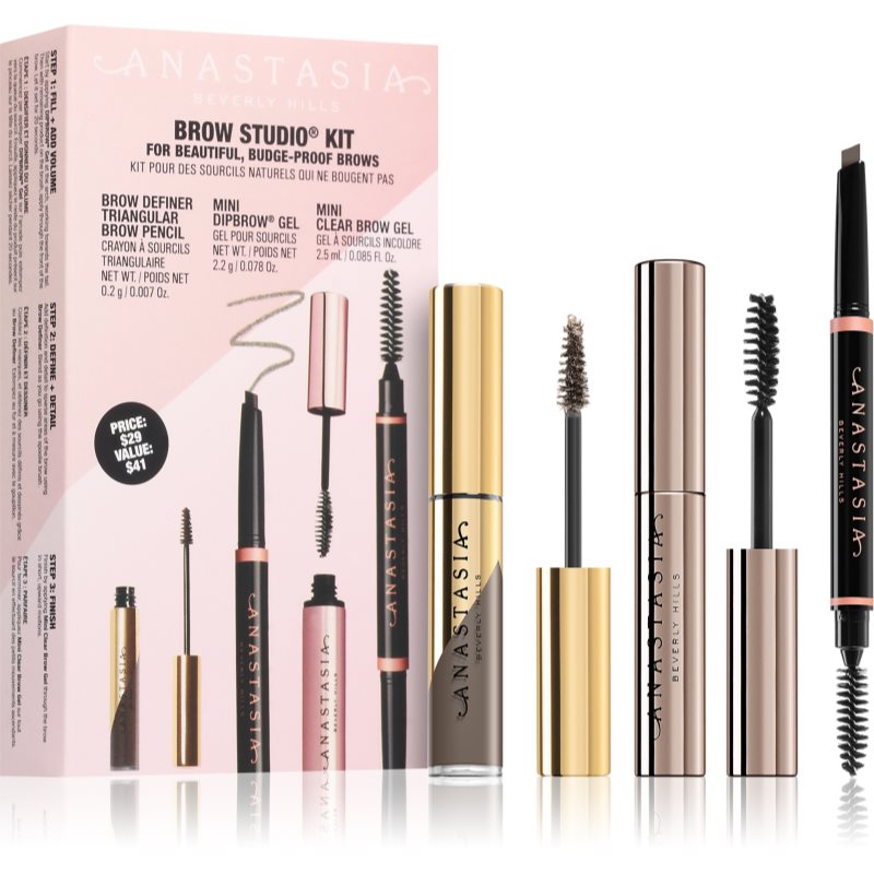 Anastasia Beverly Hills Brow Studio Kit Taupe kit pentru sprâncene Taupe