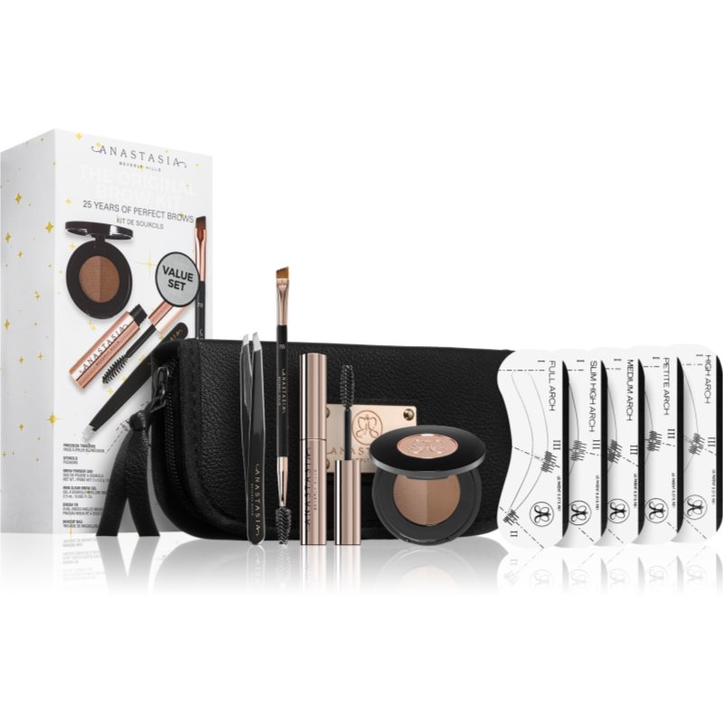 Anastasia Beverly Hills OG Brow Kit set cadou culoare Soft Brown