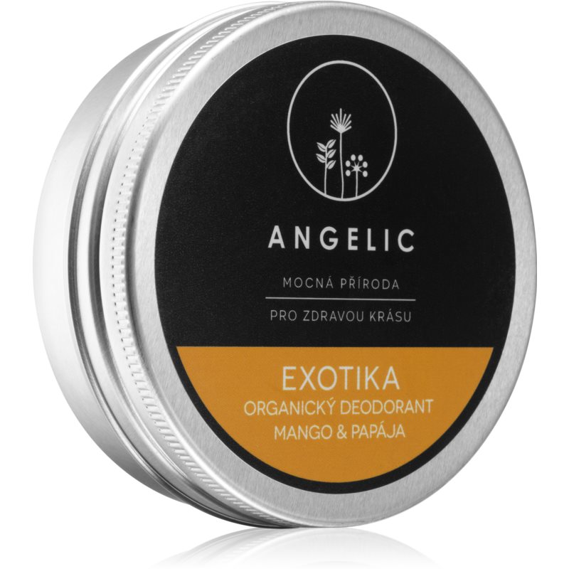 Angelic Organic deodorant "Exotica" Mango & Papaya deodorant crema calitate BIO 50 ml