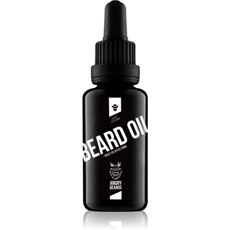 Angry Beards Jack Saloon Beard Oil ulei pentru barba 30 ml
