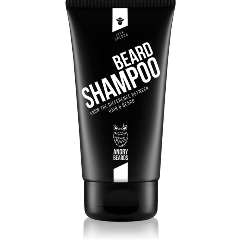 Angry Beards Jack Saloon Beard Shampoo șampon pentru barbă pentru barbati 150 ml