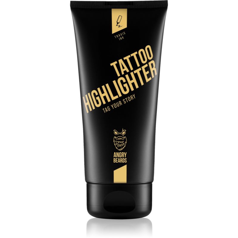 Angry Beards Travis Ink Tattoo Highlighter cremă pentru îngrijirea tatuajelor 75 ml