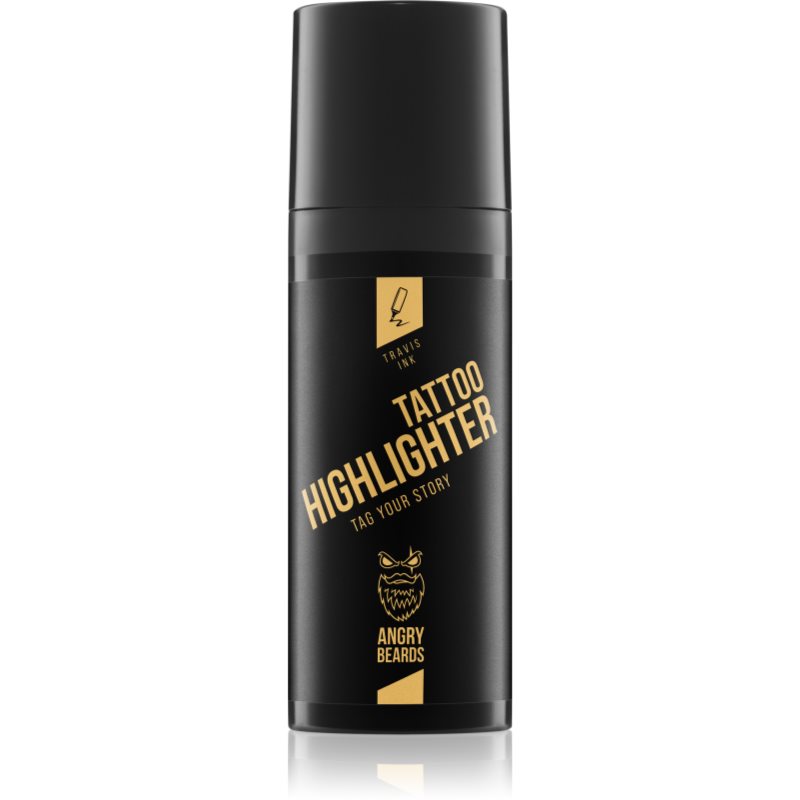 Angry Beards Travis Ink Tattoo Highlighter cremă pentru îngrijirea tatuajelor 50 ml