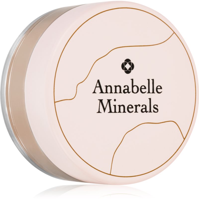 Annabelle Minerals Matte Mineral Foundation pudra pentru make up cu minerale pentru un aspect mat culoare Natural Fair 4 g