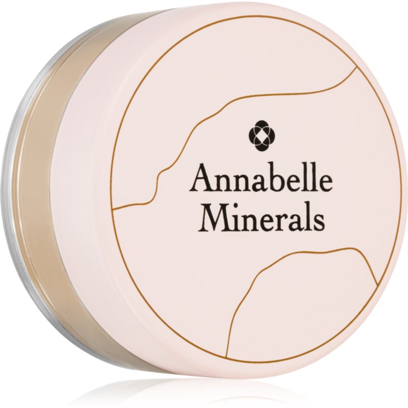 Annabelle Minerals Radiant Mineral Foundation pudra pentru make up cu minerale pentru o piele mai luminoasa culoare Golden Fairest 4 g