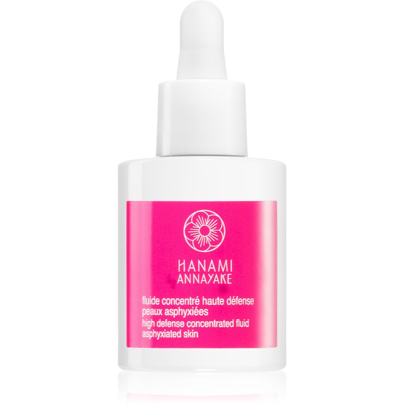 Annayake Hanami Fluide Concentré Haute Défense Peaux Asphyxiées ser detoxifiant protector ziua și noaptea 30 ml