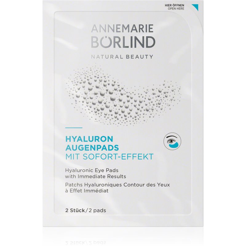 ANNEMARIE BÖRLIND EYES & LIPS Hyaluron Augenpads mit Sofort-Effekt 6x2 St.