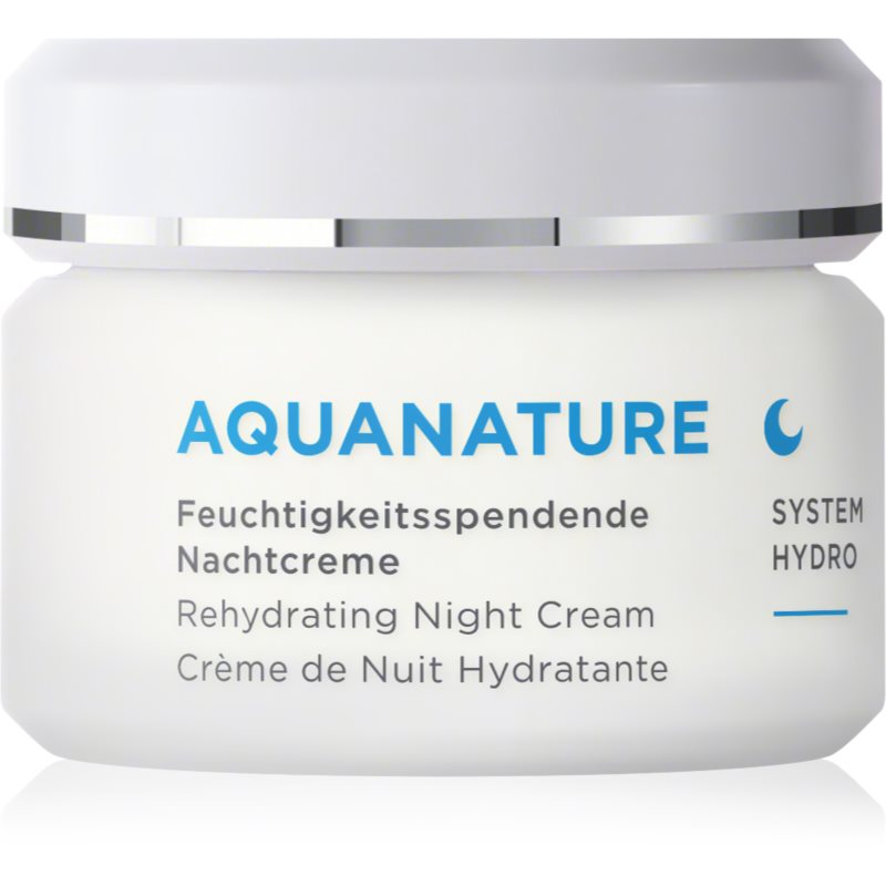 ANNEMARIE BÖRLIND AQUANATURE crema hidratanta de noapte 50 ml