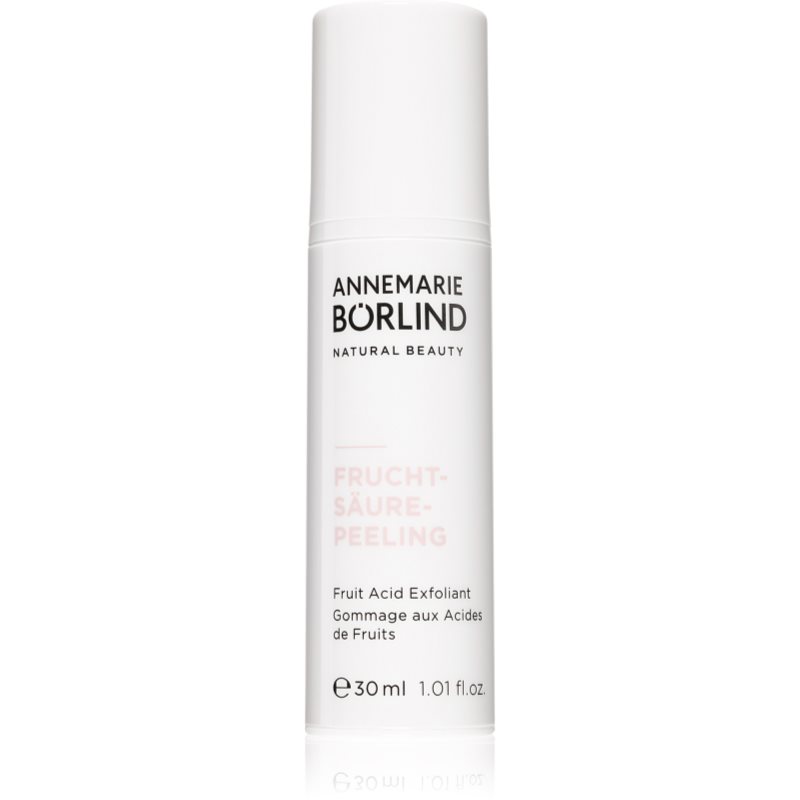 ANNEMARIE BÖRLIND Fruit Acid Peeling demachiant cu efect de peenling cu efect de netezire 30 ml