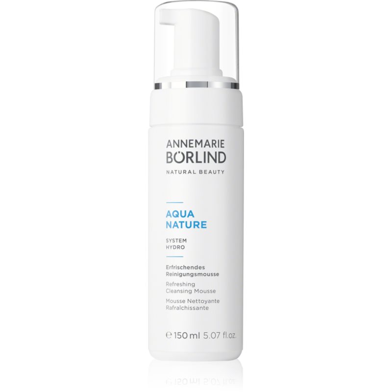 ANNEMARIE BÖRLIND AQUANATURE spuma pentru curatare racoritoare 150 ml