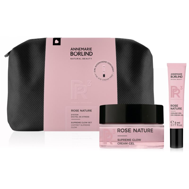 ANNEMARIE BÖRLIND Rose Nature Supreme Glow X-MAS Set set cadou pentru o piele perfecta