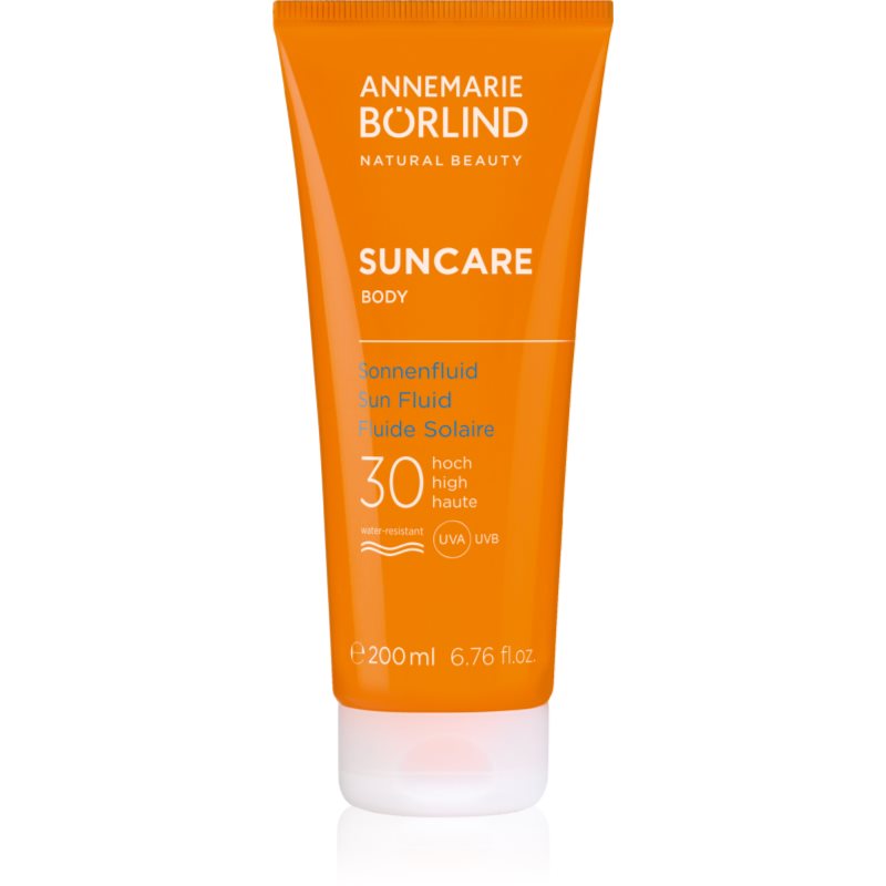 ANNEMARIE BÖRLIND SUNCARE fluid corp plaja SPF 30 200 ml