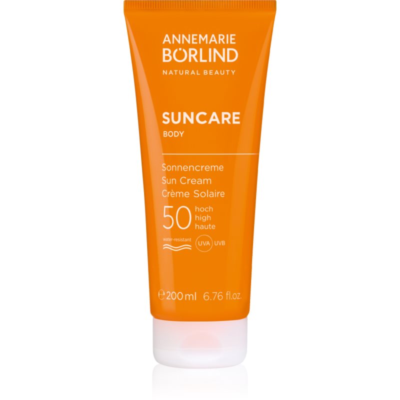 ANNEMARIE BÖRLIND SUNCARE crema pentru bronzat SPF 50 200 ml
