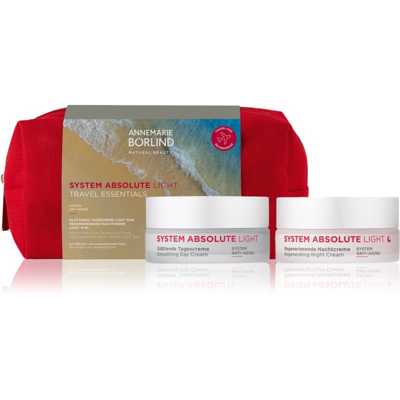 ANNEMARIE BÖRLIND SYSTEM ABSOLUTE LIGHT Travel Essentials set cadou pentru o piele perfecta