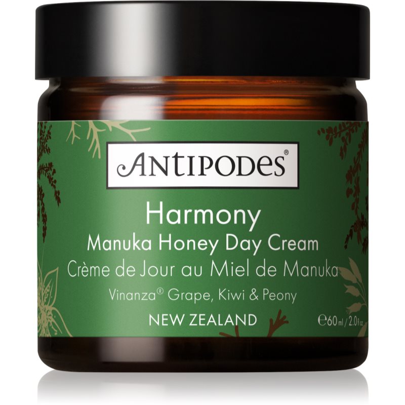 Antipodes Harmony Manuka Honey Day Cream crema de zi usoara pentru o piele mai luminoasa 60 ml