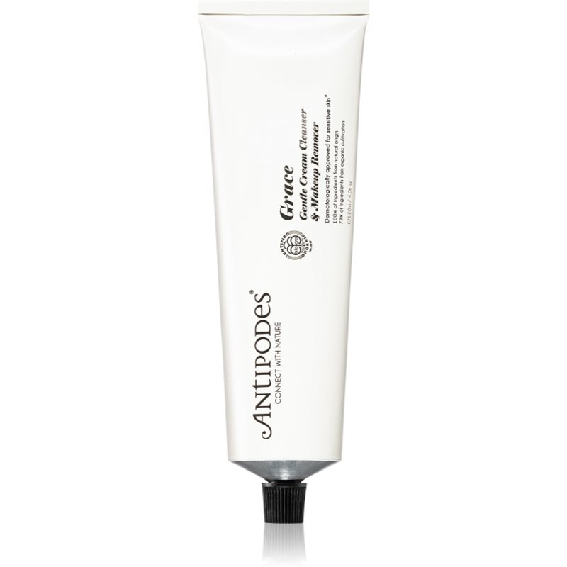 Antipodes Grace Gentle Cream Cleanser & Makeup Remover cremă demachiantă și purificatoare 120 ml