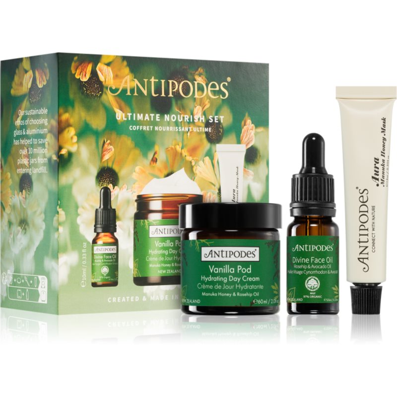 Antipodes Ultimate Nourish Set set pentru îngrijirea pielii(cu efect de nutritiv)