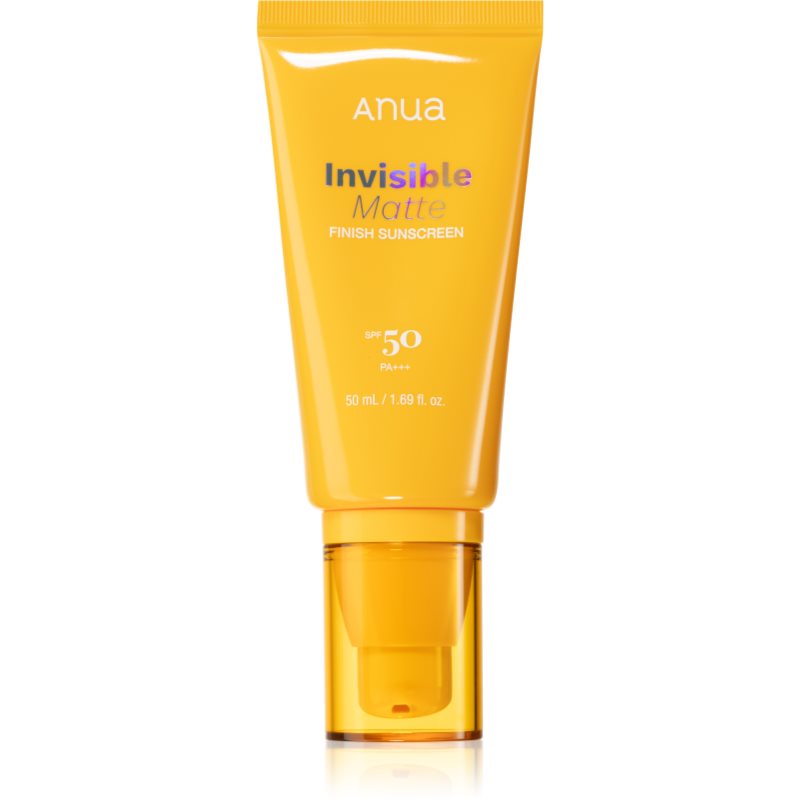 Anua Invisible Matte Finish Sunscreen protectie solara mata pentru…