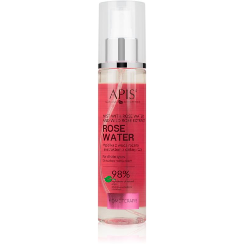 Apis Natural Cosmetics Rose Water lotiune pentru fata cu apă de trandafiri 150 ml