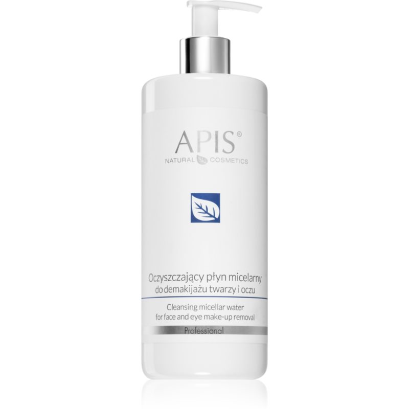 Apis Natural Cosmetics Make-Up Removal Apa micela cu efect de curatare si indepartare a machiajului 500 ml