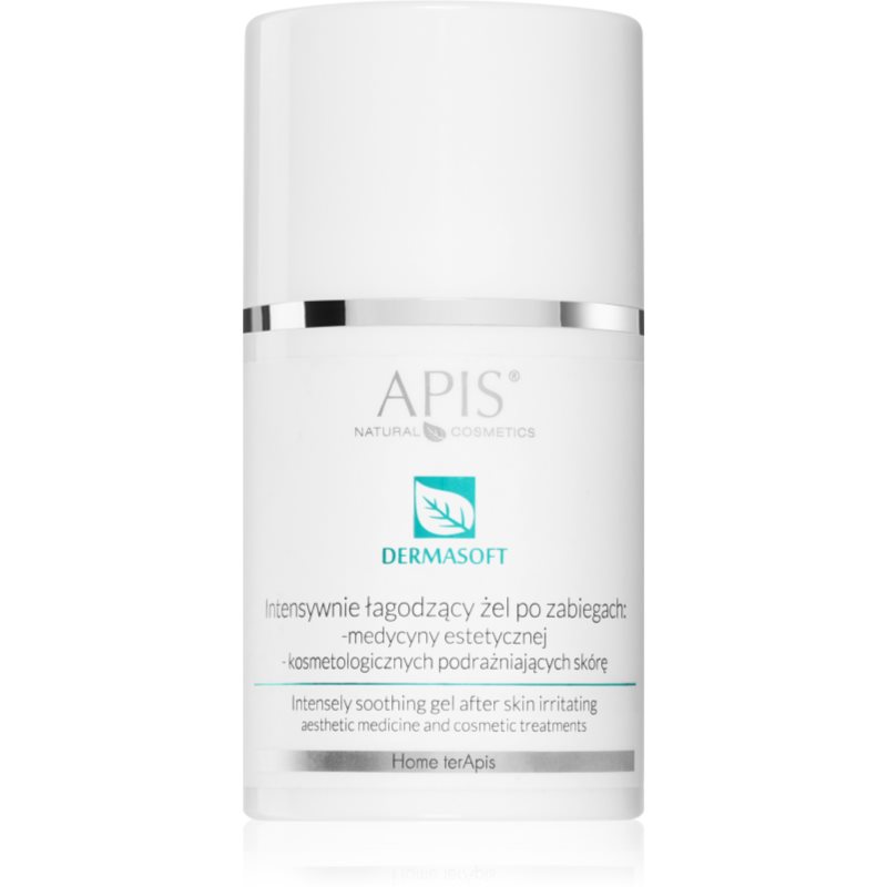 Apis Natural Cosmetics Dermasoft Home TerApis gel calmant pentru piele sensibila si iritabila 50 ml