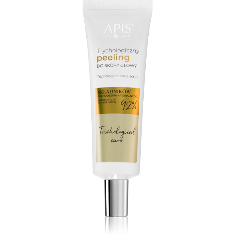 Apis Natural Cosmetics Trichological Care peeling enzimatic pentru par si scalp 80 ml