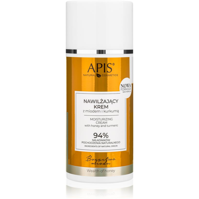 Apis Natural Cosmetics Wealth Of Honey cremă hidratantă pentru ten uscat și sensibil 100 ml