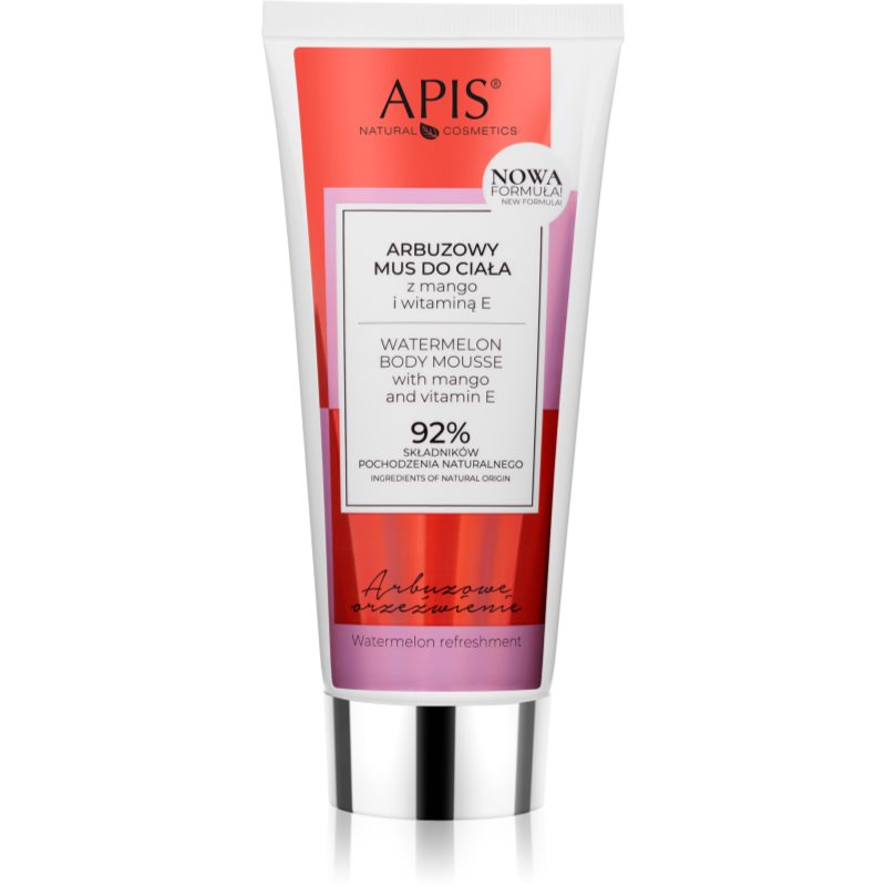 Apis Natural Cosmetics Watermelon Refreshment spuma calmanta de corp 200 ml