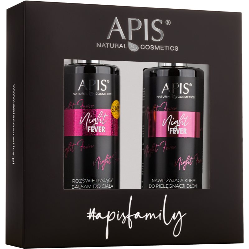 Apis Natural Cosmetics Night Fever set cadou (pentru luminozitate si hidratare)