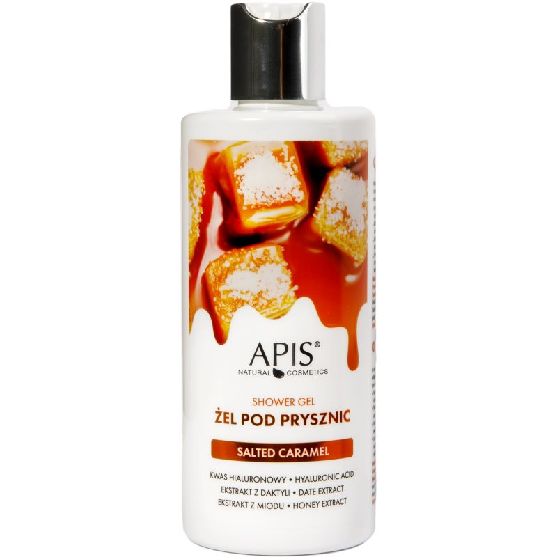 Apis Natural Cosmetics Salted Caramel gel de dus hidratant 300 ml