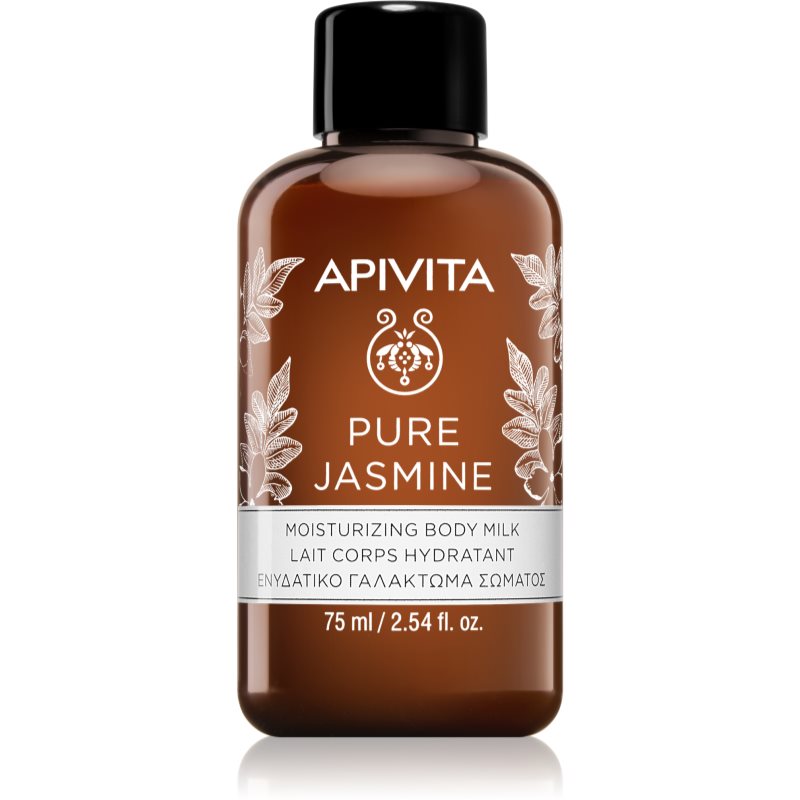 Apivita Pure Jasmine Body Milk loțiune de corp hidratantă 75 ml