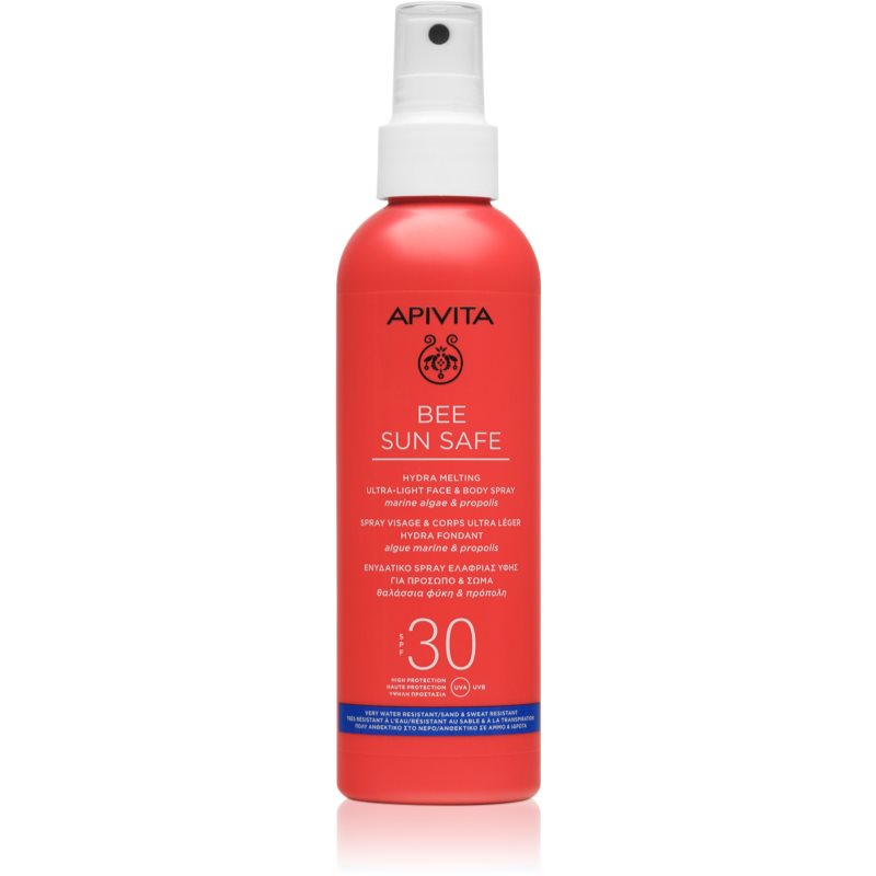 Apivita Bee Sun Safe Spray SPF30 spay-lotiune de protectie solara SPF 30 200 ml