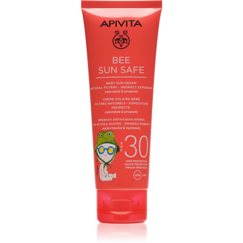 Apivita Bee Sun Safe Baby cream SPF30 protectie solara pentru copii SPF 30 100 ml