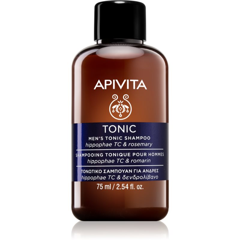 Apivita Men\'s Tonic Shampoo Rosemary Șampon împotriva căderii părului 75 ml