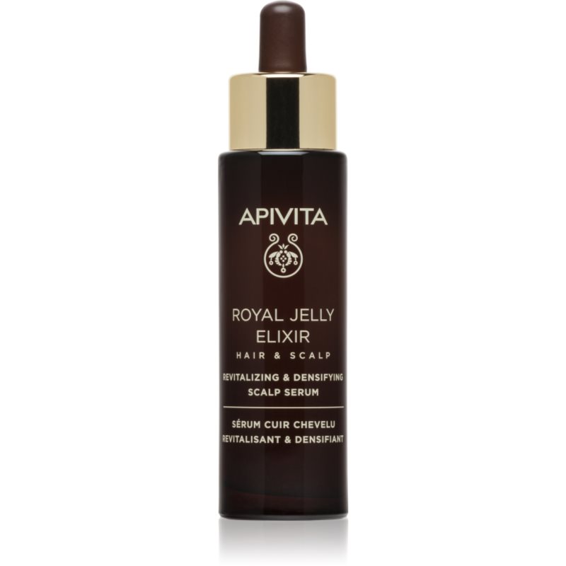Apivita Royal Jelly Elixir Revitalizing & Densifying Scalp Serum ser revitalizant pentru scalp 50 ml