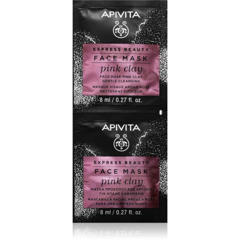 Apivita Express Beauty Pink Clay masca 8 ml