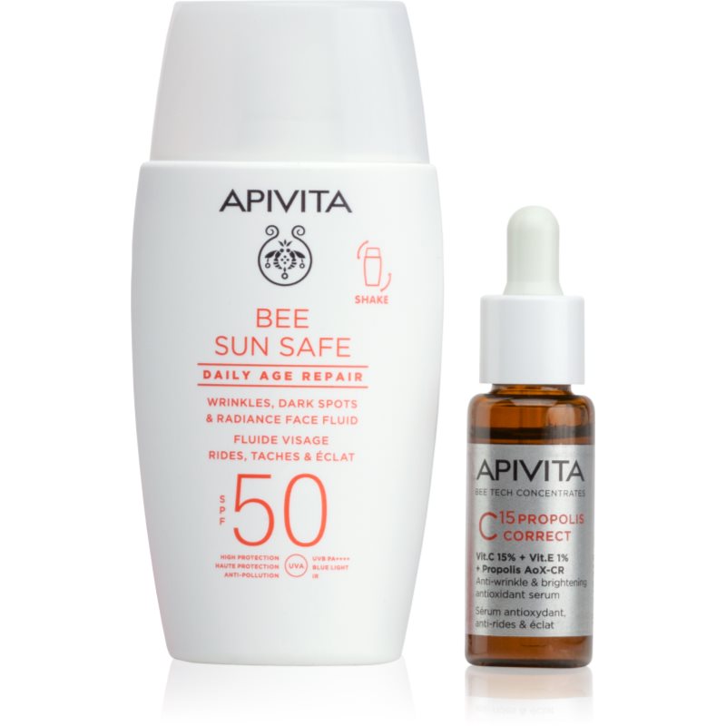 Apivita Bee Sun Safe Anti-Dark Spots Duo set impotriva petelor