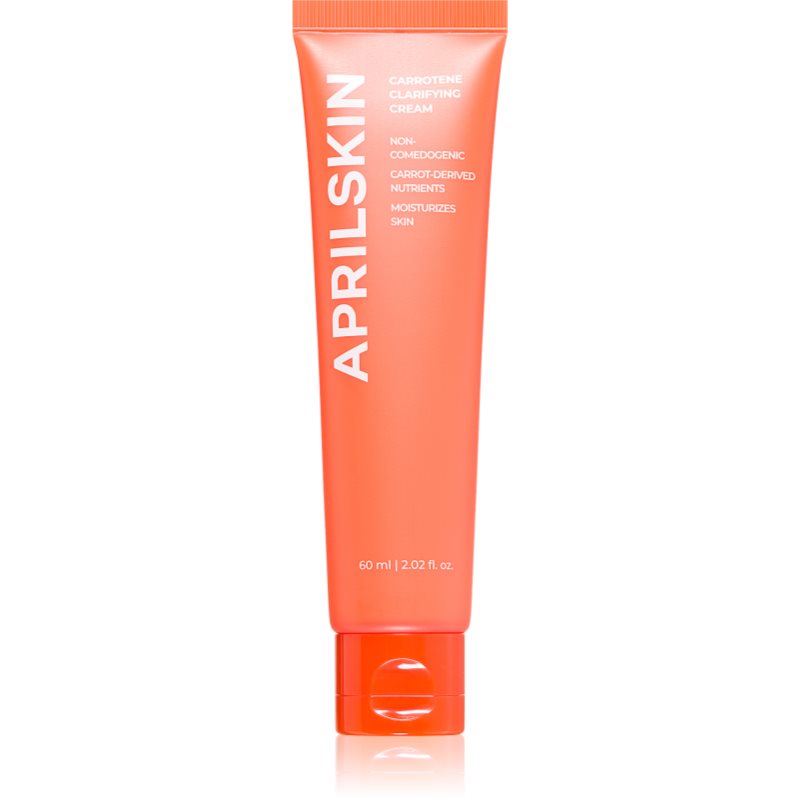 APRILSKIN Carrotene Clarifying Cream crema hranitoare revitalizanta pentru fortificarea barierei cutanate 60 ml